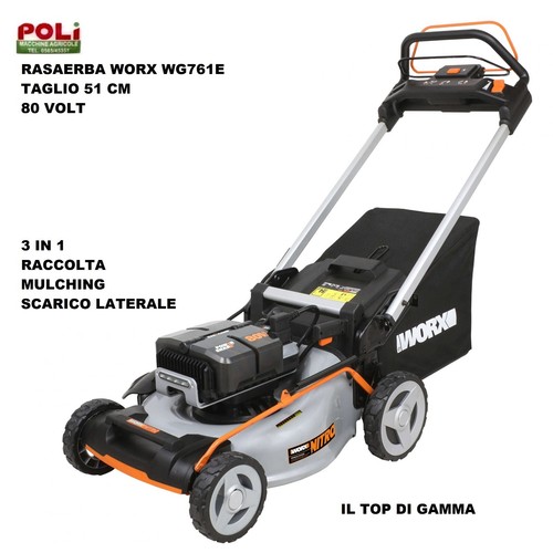 Rasaerba batteria worx - rasaerba,