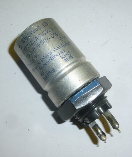 Condensatore siemens 100 μf - condensatore,