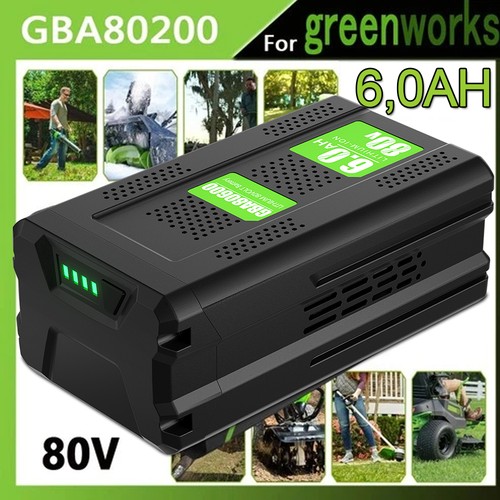 Batteria per greenworks - 6,0, ah